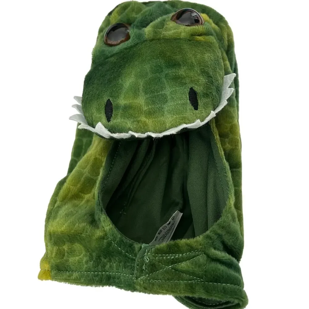 NWOT Spirit sz 12-18 M Green plush Dinosaur Halloween Costume